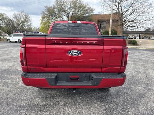 Red Metallic 2025 Ford F-150 Platinum