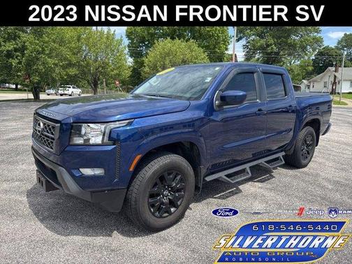 Deep Blue Pearl 2023 Nissan Frontier SV