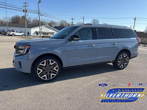 Gray 2026 Ford Expedition Max Platinum SUV