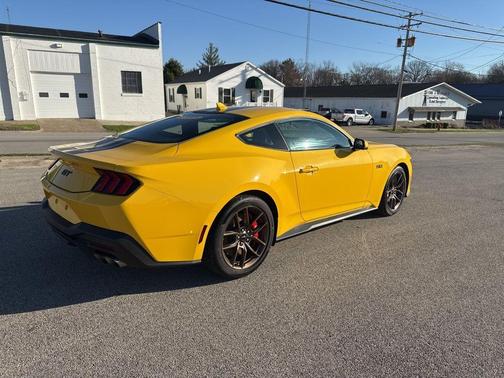 Yellow 2024 Ford Mustang GT Premium