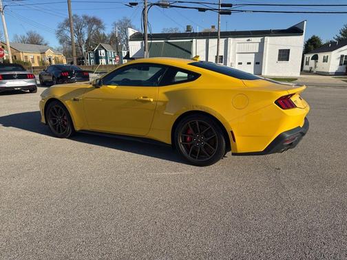 Yellow 2024 Ford Mustang GT Premium