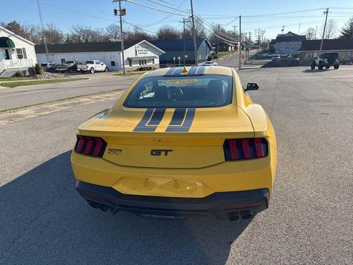 Yellow 2024 Ford Mustang GT Premium