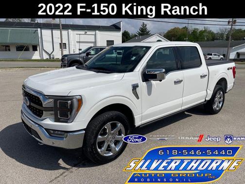 White Metallic 2022 Ford F-150 King Ranch