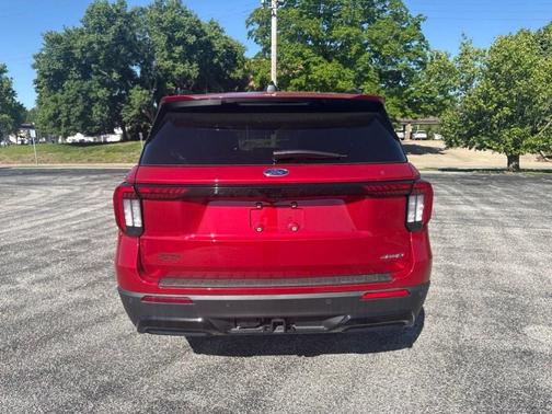 Red Metallic 2026 Ford Explorer ST-Line