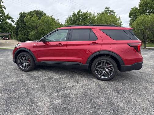 Red Metallic 2026 Ford Explorer ST-Line
