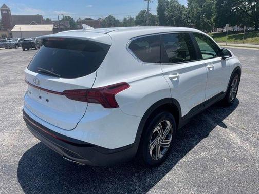 Quartz White 2021 Hyundai SANTA FE SE