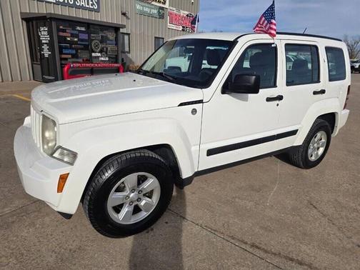 Stone White Clearcoat 2009 Jeep Liberty Sport
