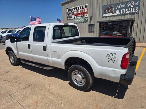 Oxford White 2015 Ford F-250 CREW 4X4 1OWNER 6.2L RUNS&DRIVES GREAT A/C COLD