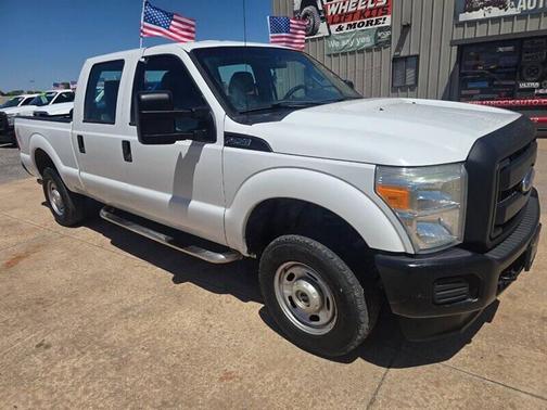 Oxford White 2015 Ford F-250 CREW 4X4 1OWNER 6.2L RUNS&DRIVES GREAT A/C COLD