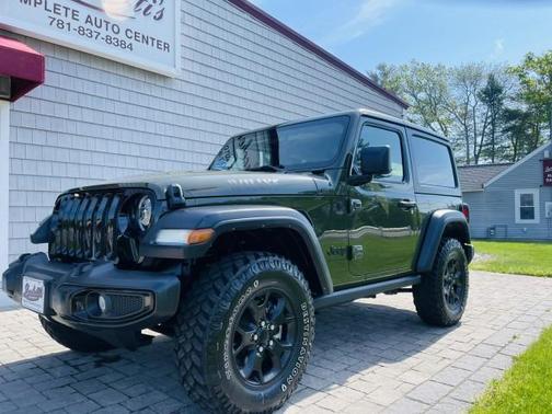 Sarge Green Clearcoat 2022 Jeep Wrangler Sport