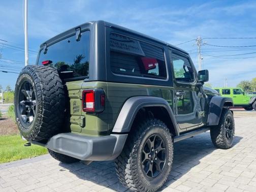 Sarge Green Clearcoat 2022 Jeep Wrangler Sport