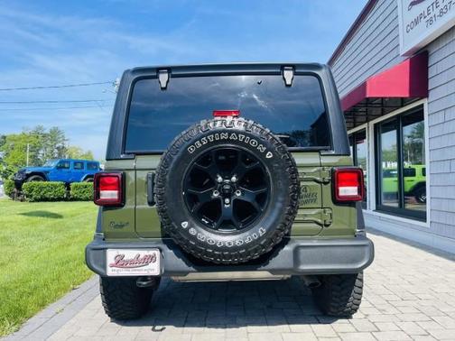 Sarge Green Clearcoat 2022 Jeep Wrangler Sport