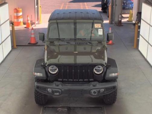 Sarge Green Clearcoat 2022 Jeep Wrangler Sport