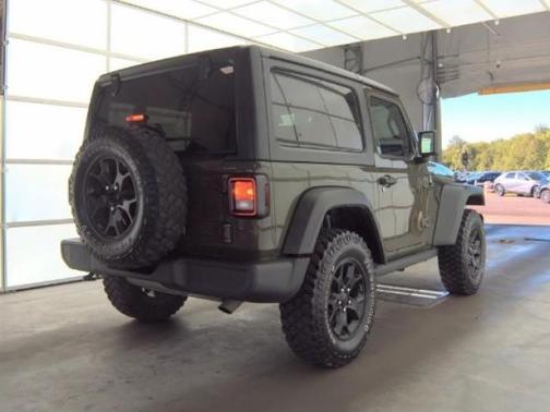 Sarge Green Clearcoat 2022 Jeep Wrangler Sport