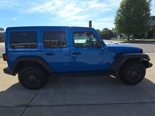 Hydro Blue Pearlcoat 2024 Jeep Wrangler Sport