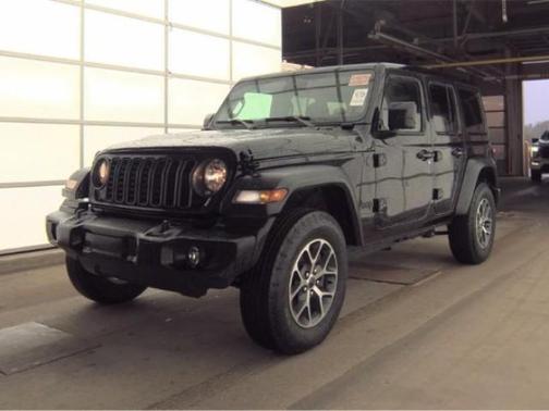 Black Clearcoat 2024 Jeep Wrangler Sport