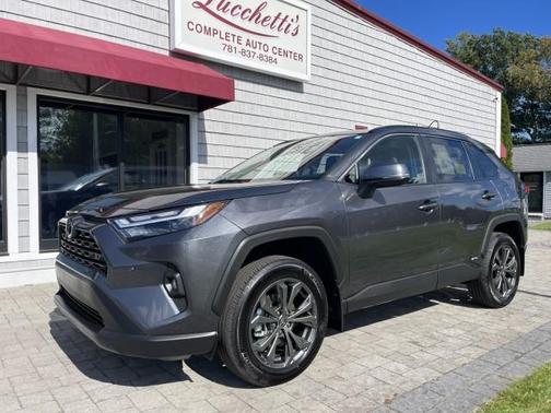 Magnetic Gray Metallic 2025 Toyota RAV4 Hybrid XLE Premium