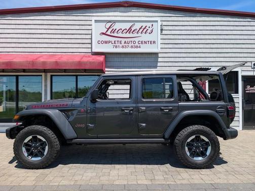 Granite Crystal Clearcoat Metallic 2022 Jeep Wrangler Unlimited Rubicon