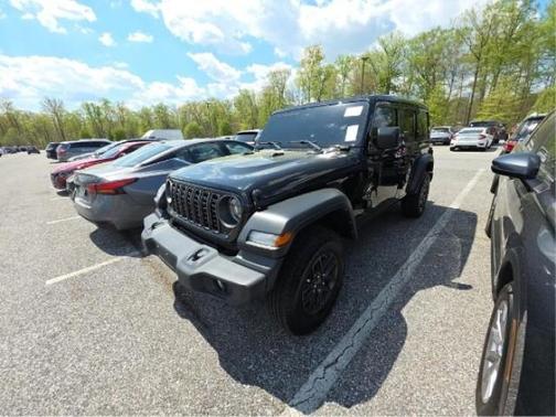 Black Clearcoat 2024 Jeep Wrangler Sport