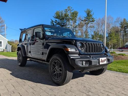 Black Clearcoat 2024 Jeep Wrangler Sport