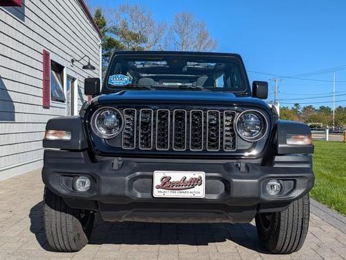 Black Clearcoat 2024 Jeep Wrangler Sport