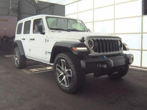 Bright White Clearcoat 2024 Jeep Wrangler 4xe Sport