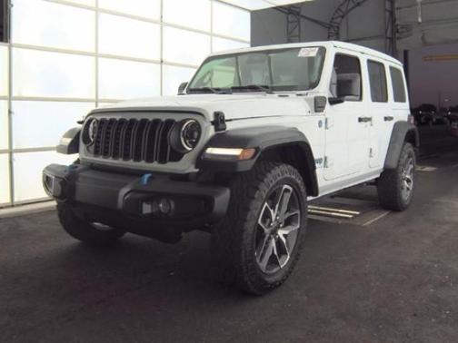 Bright White Clearcoat 2024 Jeep Wrangler 4xe Sport