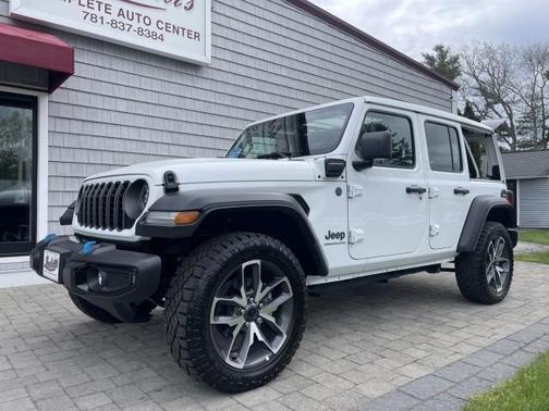 Bright White Clearcoat 2024 Jeep Wrangler 4xe Sport