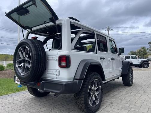 Bright White Clearcoat 2024 Jeep Wrangler 4xe Sport