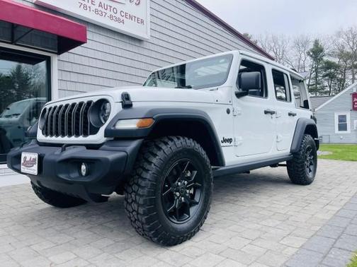 Bright White Clearcoat 2024 Jeep Wrangler Sport