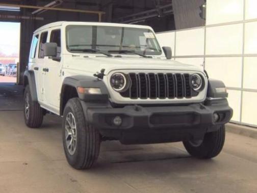 Bright White Clearcoat 2024 Jeep Wrangler Sport