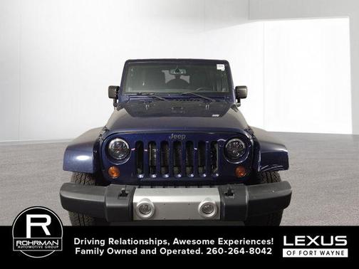 True Blue Pearlcoat 2013 Jeep Wrangler Unlimited Sahara