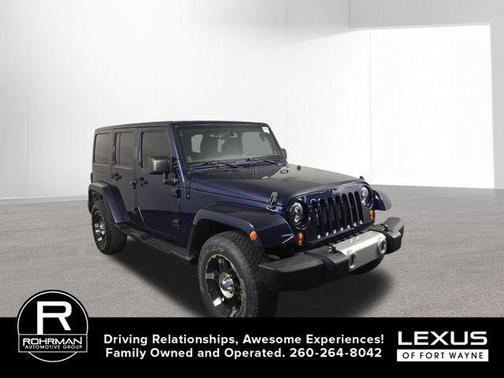 True Blue Pearlcoat 2013 Jeep Wrangler Unlimited Sahara
