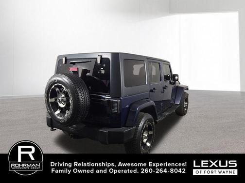True Blue Pearlcoat 2013 Jeep Wrangler Unlimited Sahara