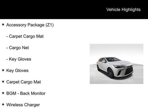 2023 Lexus RX 350 350