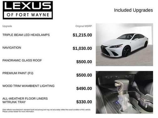 2025 Lexus ES 350 350