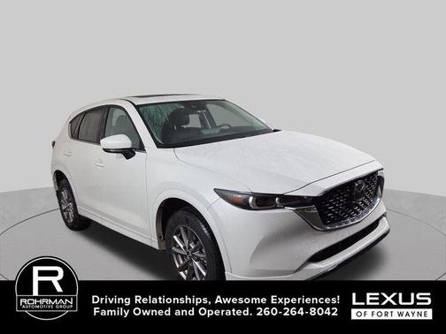 Rhodium White Metallic 2025 Mazda CX-5 2.5 S Preferred Package