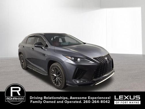 Nebula Gray Pearl 2022 Lexus RX 350 F SPORT Appearance