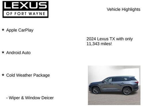 2024 Lexus TX 350 350