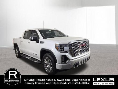 White Frost Tricoat 2019 GMC Sierra 1500 Denali