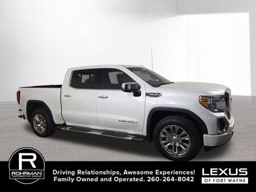 White Frost Tricoat 2019 GMC Sierra 1500 Denali