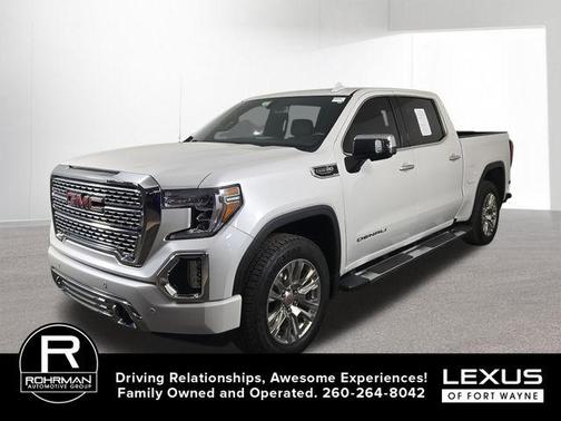 White Frost Tricoat 2019 GMC Sierra 1500 Denali