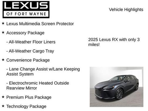 2025 Lexus RX 350 Premium Plus