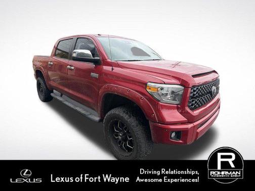 Barcelona Red Metallic 2019 Toyota Tundra Platinum