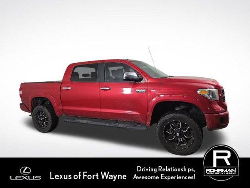 Barcelona Red Metallic 2019 Toyota Tundra Platinum