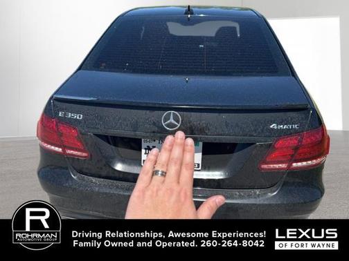 Black 2016 Mercedes-Benz E-Class 4MATIC