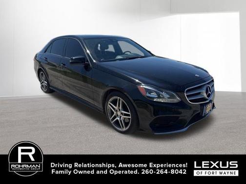 Black 2016 Mercedes-Benz E-Class 4MATIC