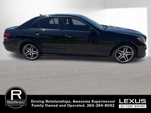 Black 2016 Mercedes-Benz E-Class 4MATIC