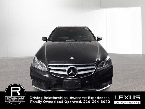 Black 2016 Mercedes-Benz E-Class 4MATIC