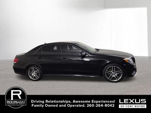 Black 2016 Mercedes-Benz E-Class 4MATIC